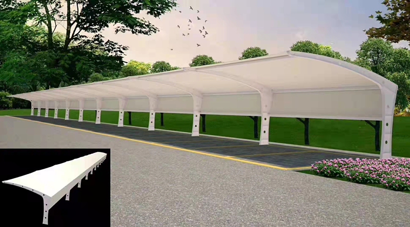 膜結(jié)構(gòu)自行車(chē)棚